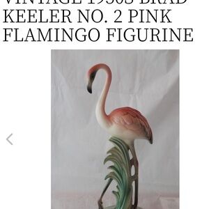 Pink Flamingo Figurine